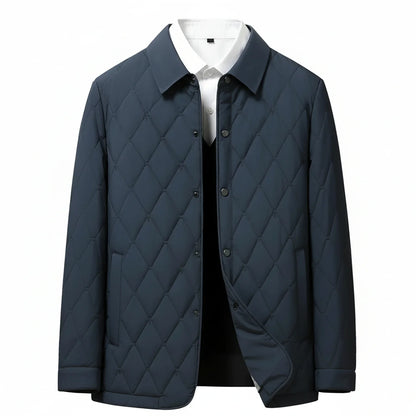 Women's Quilted Collar Jacket - Vonnera