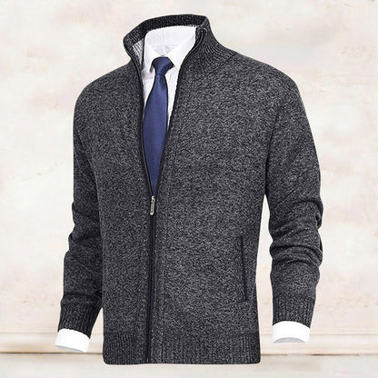 Image of Quincy | Men's Zip-Up Casual Jacket