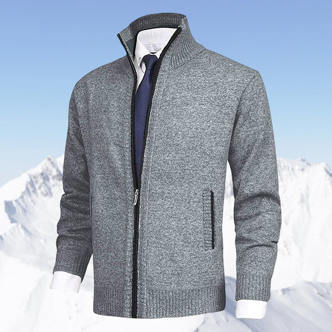 Image of Quincy | Men's Zip-Up Casual Jacket