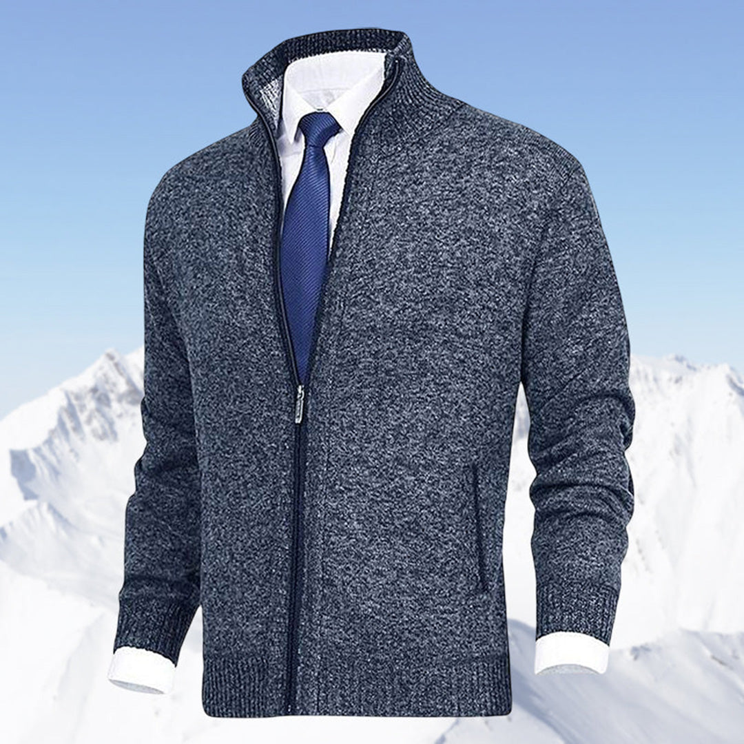 Image of Quincy | Men's Zip-Up Casual Jacket
