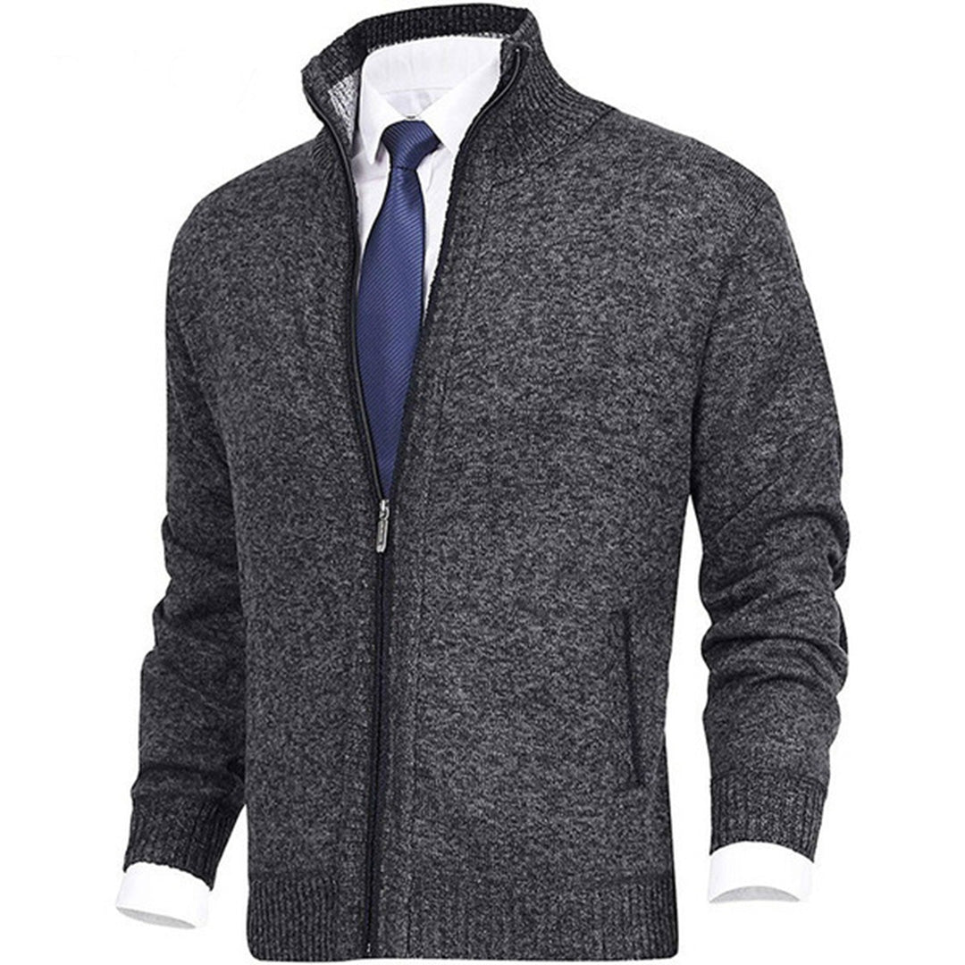 Image of Quincy | Men's Zip-Up Casual Jacket