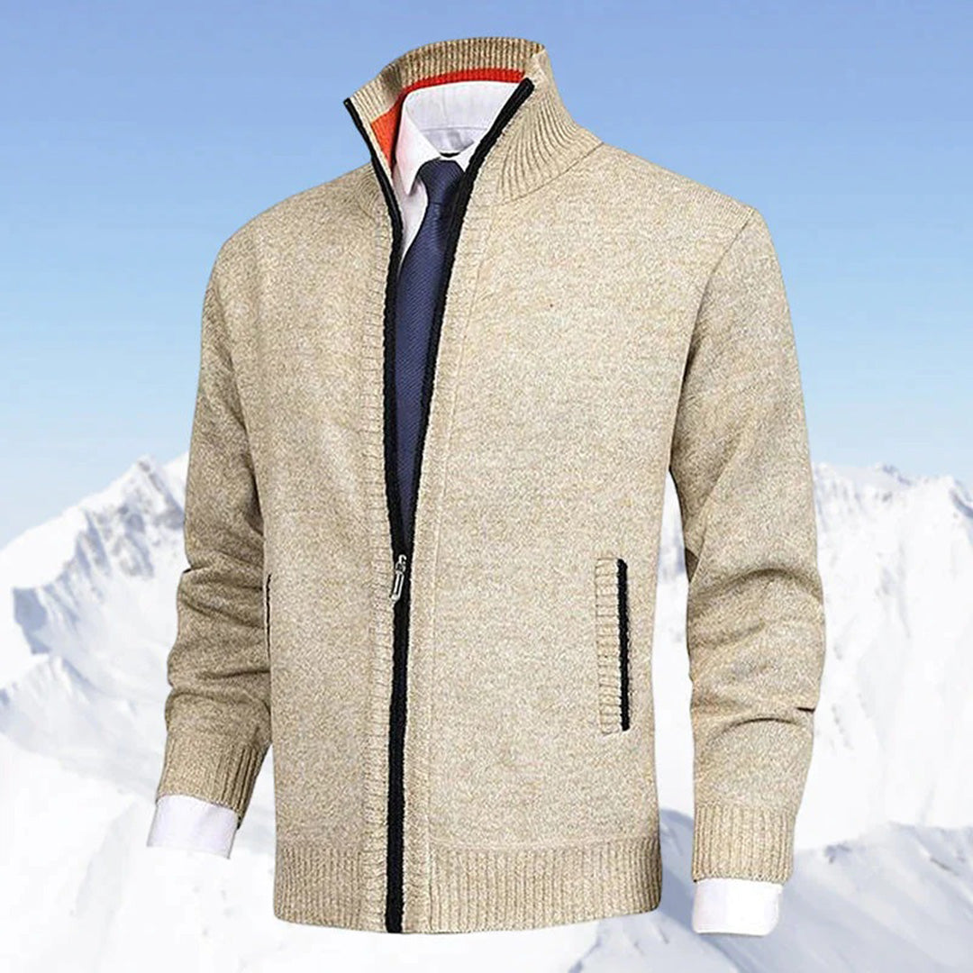 Image of Quincy | Men's Zip-Up Casual Jacket