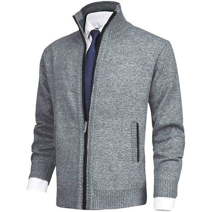 Image of Quincy | Men's Zip-Up Casual Jacket
