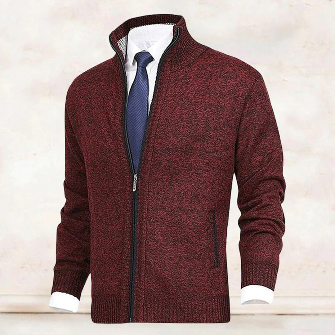 Image of Quincy | Men's Zip-Up Casual Jacket