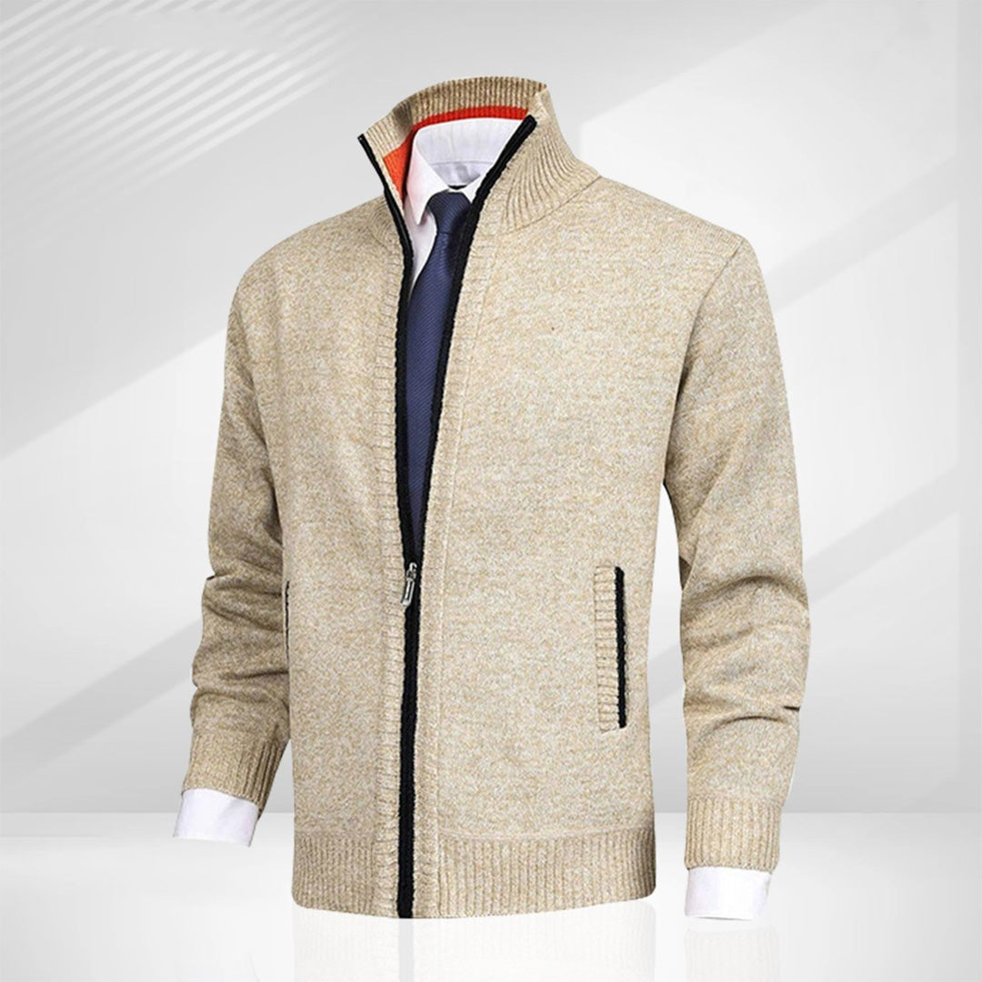 Men's Casual Zip-Up Jacket - Vonnera
