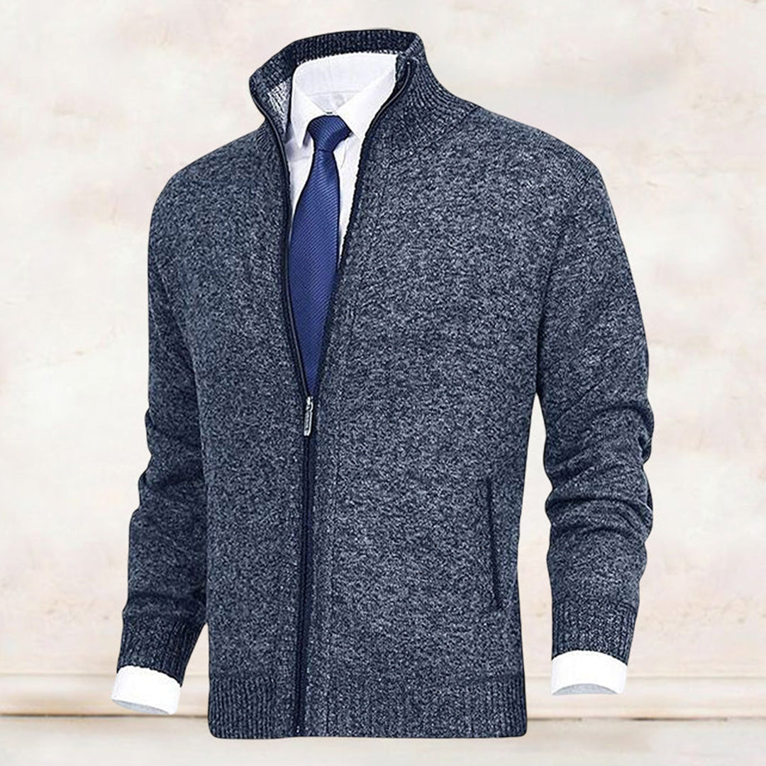 Image of Quincy | Men's Zip-Up Casual Jacket
