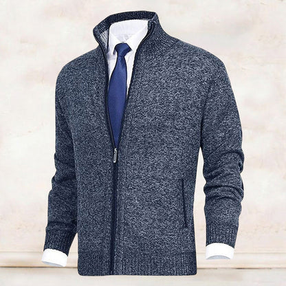 Image of Quincy | Men's Zip-Up Casual Jacket