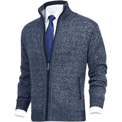 Image of Quincy | Men's Zip-Up Casual Jacket