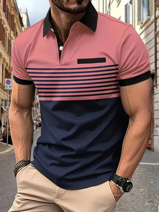 Men's Polo Shirt Cotton Casual Comfort Fit - Vonnera