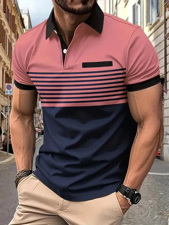 Men's Polo Shirt Breathable Comfortable Classic Fit - Vonnera