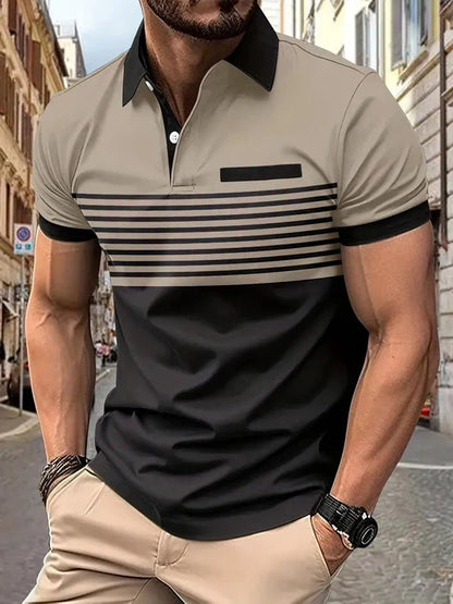 Men's Polo Shirt Cotton Casual Comfort Fit
