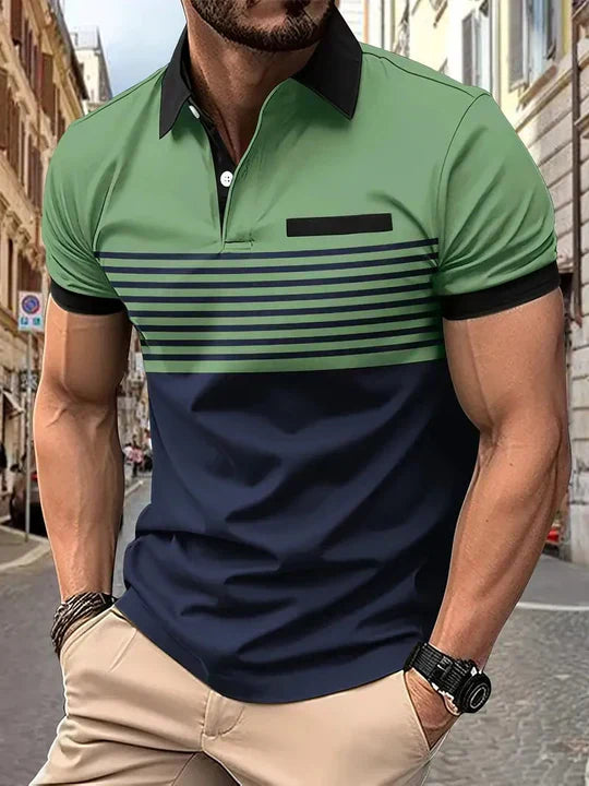 Men's Polo Shirt Cotton Casual Comfort Fit