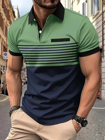 Men's Polo Shirt Cotton Casual Comfort Fit