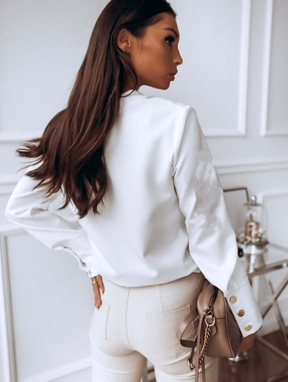 Image of Reagan | Women's Button-Down Long Sleeve Blouse