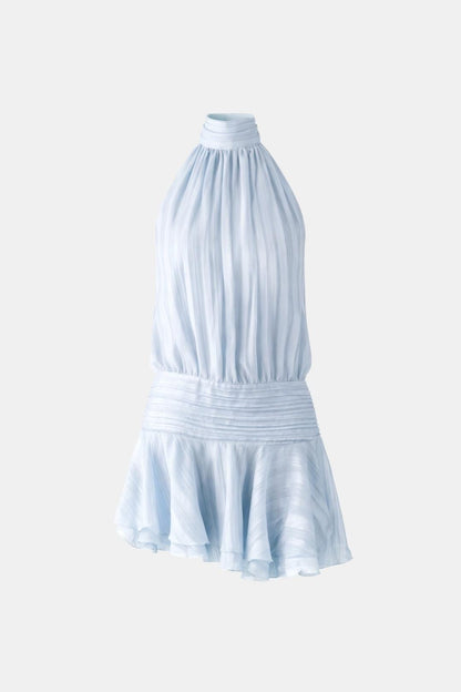 Image of Reba | Women's Sleeveless Halter Mini Dress