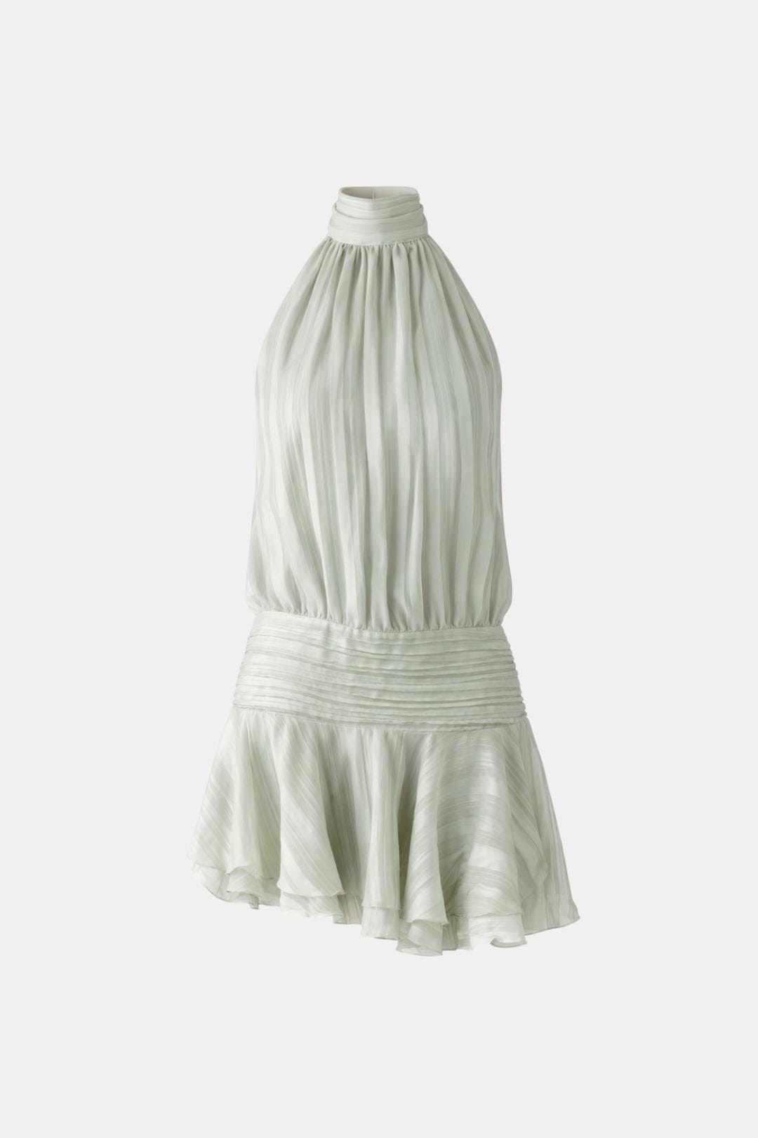 Image of Reba | Women's Sleeveless Halter Mini Dress