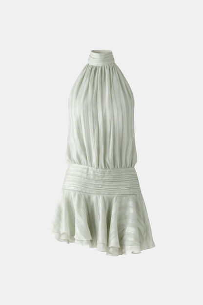 Image of Reba | Women's Sleeveless Halter Mini Dress