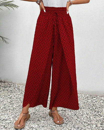Vera Women's Wide Leg Trousers Relaxed Fit