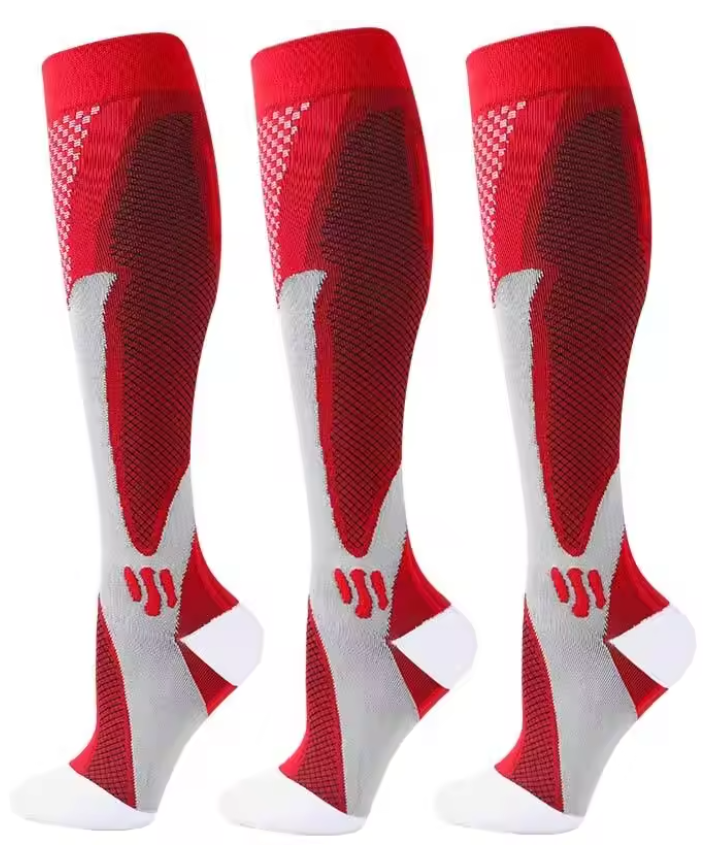 Knee High Compression Socks Support Varicose Veins