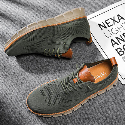 Image of Reggie | Men's Lace-Up Casual Sneakers