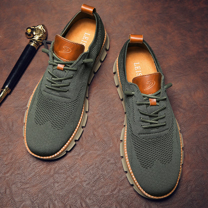 Image of Reggie | Men's Lace-Up Casual Sneakers