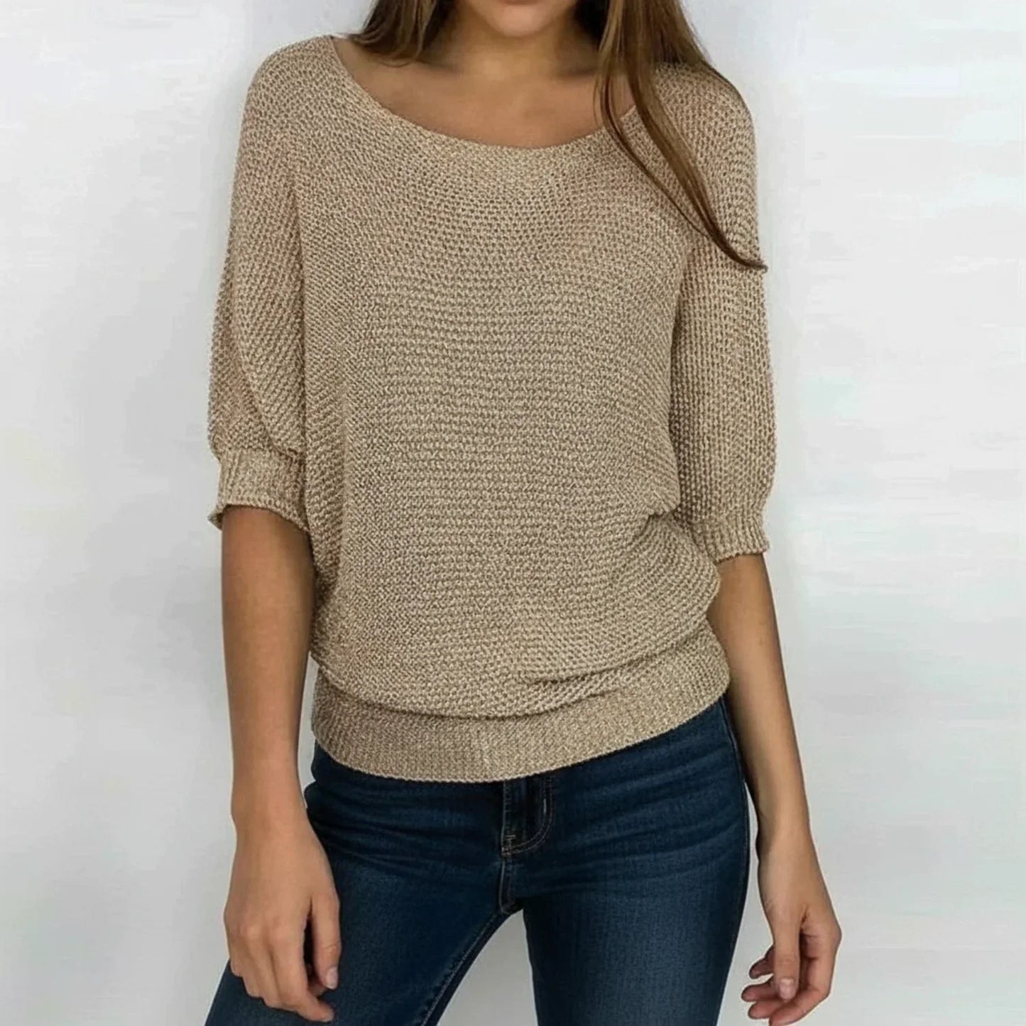 Women's Loose Knit Sweater - Vonnera