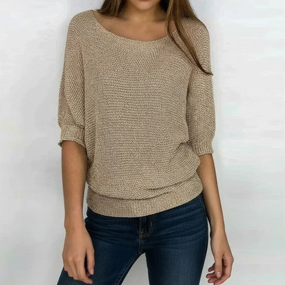 Women's Loose Knit Sweater - Vonnera
