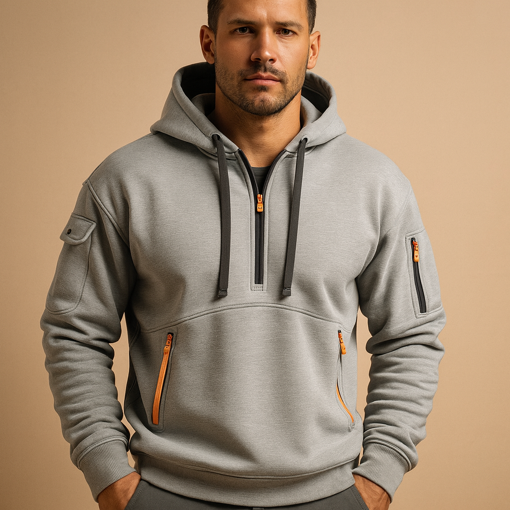 Men’s retro corduroy jacket with soft fabric, practical pockets, and a timeless fit, ideal for autumn and winter outfits.
