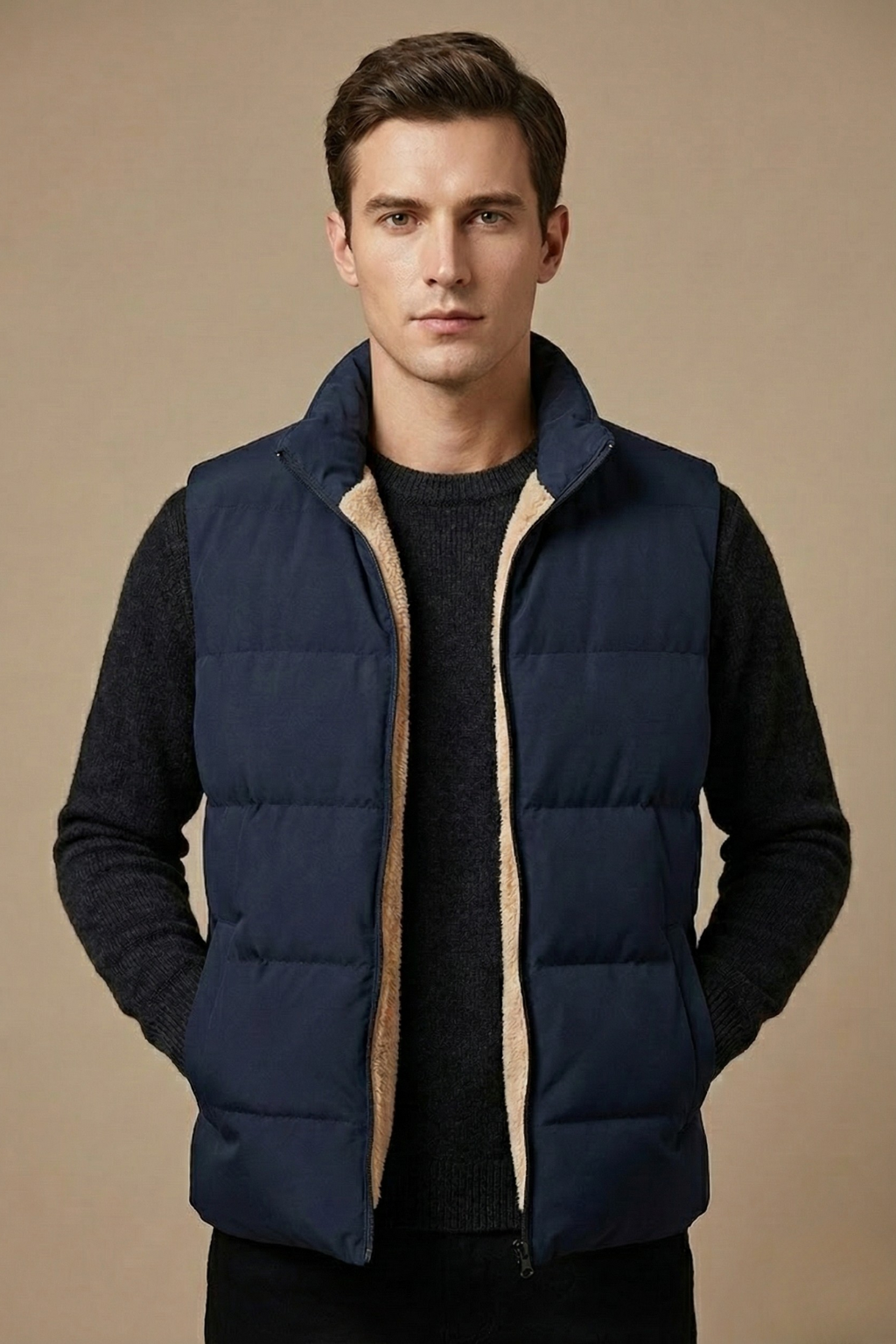 Rex Men's Quilted Puffer Vest - Vonnera
