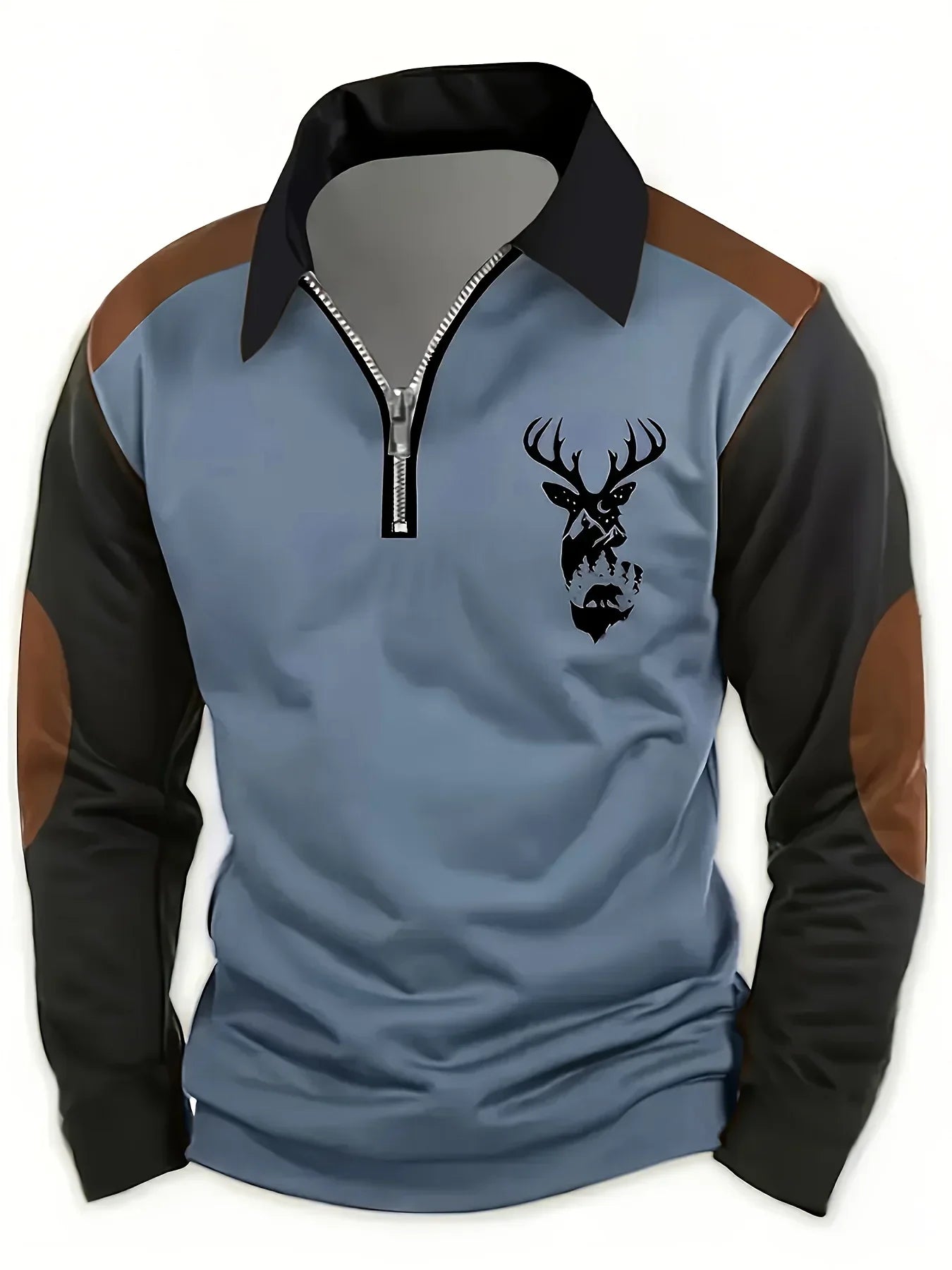 Men's Half Zip Pullover Sweater - Vonnera