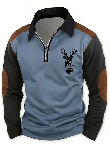 Men's Half Zip Pullover Sweater - Vonnera