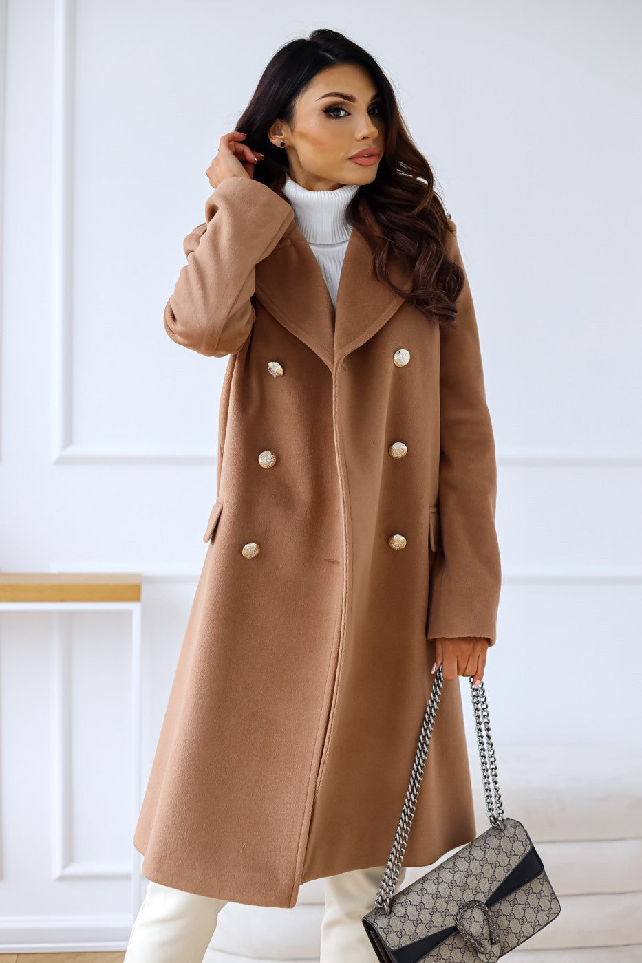 Image of Riley | Women's Double-Breasted Coat