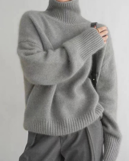 Image of Rita | Women's Oversized Turtleneck Sweater