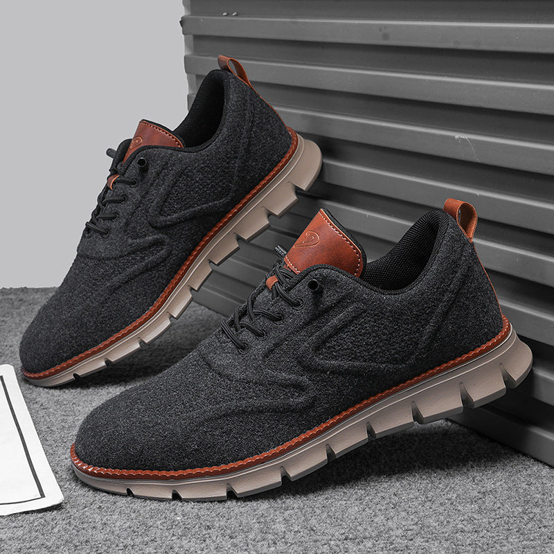 Image of Robin | Men's Lace-Up Wingtip Sneakers
