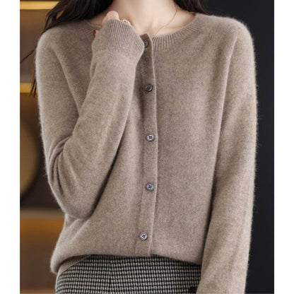 Image of Rosemary | Women's Button-Down Fitted Cardigan