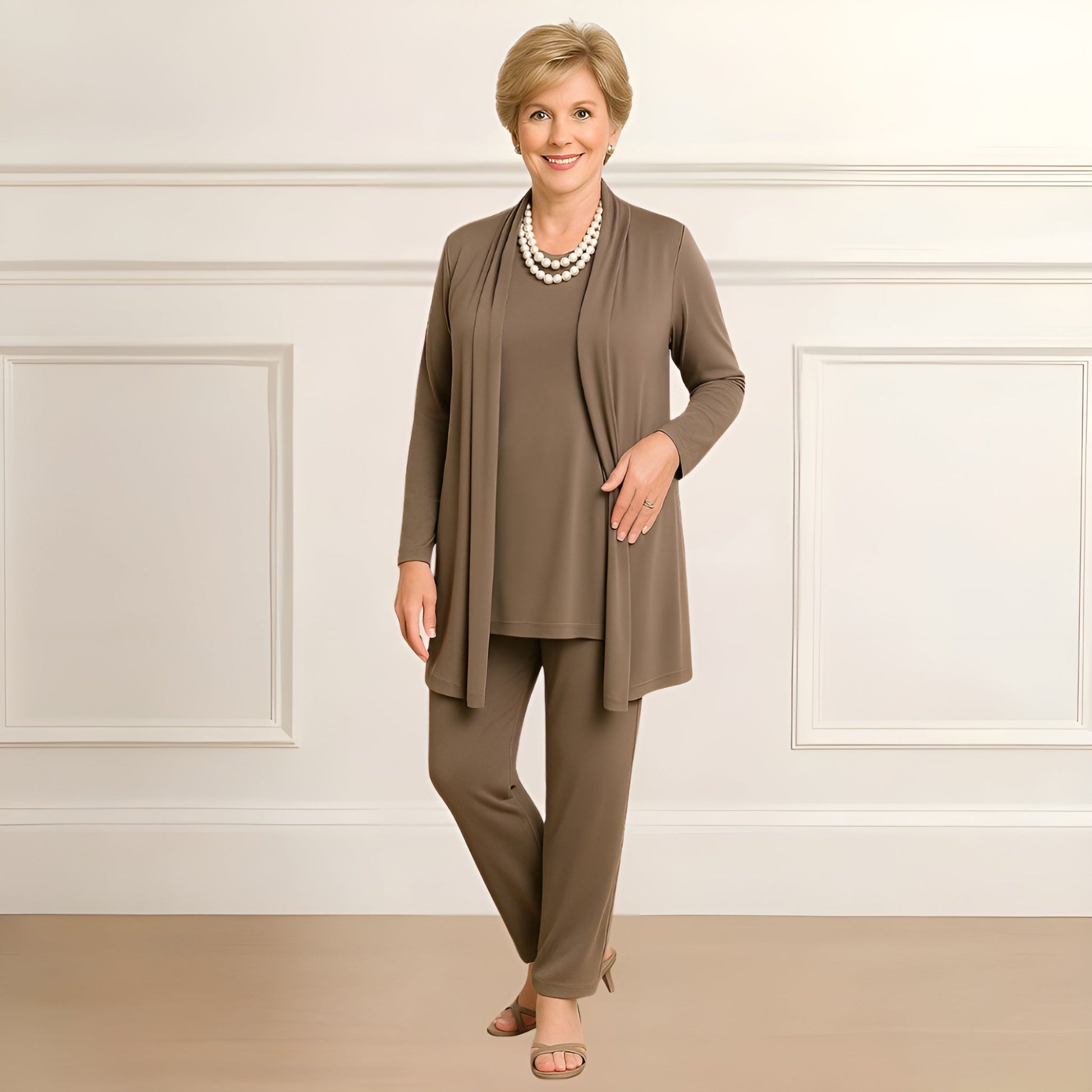 Women's Tunic And Pants Set - Vonnera