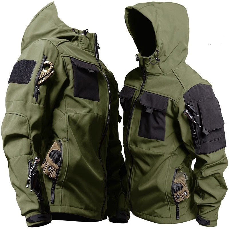 Waterproof Unisex Softshell Tactical Jacket - Vonnera