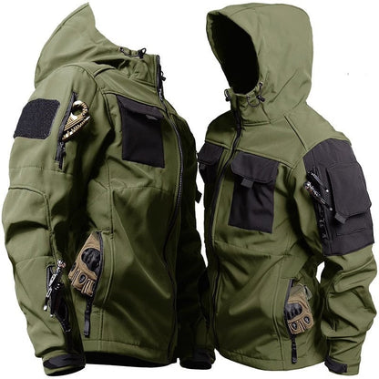 Waterproof Unisex Softshell Tactical Jacket - Vonnera