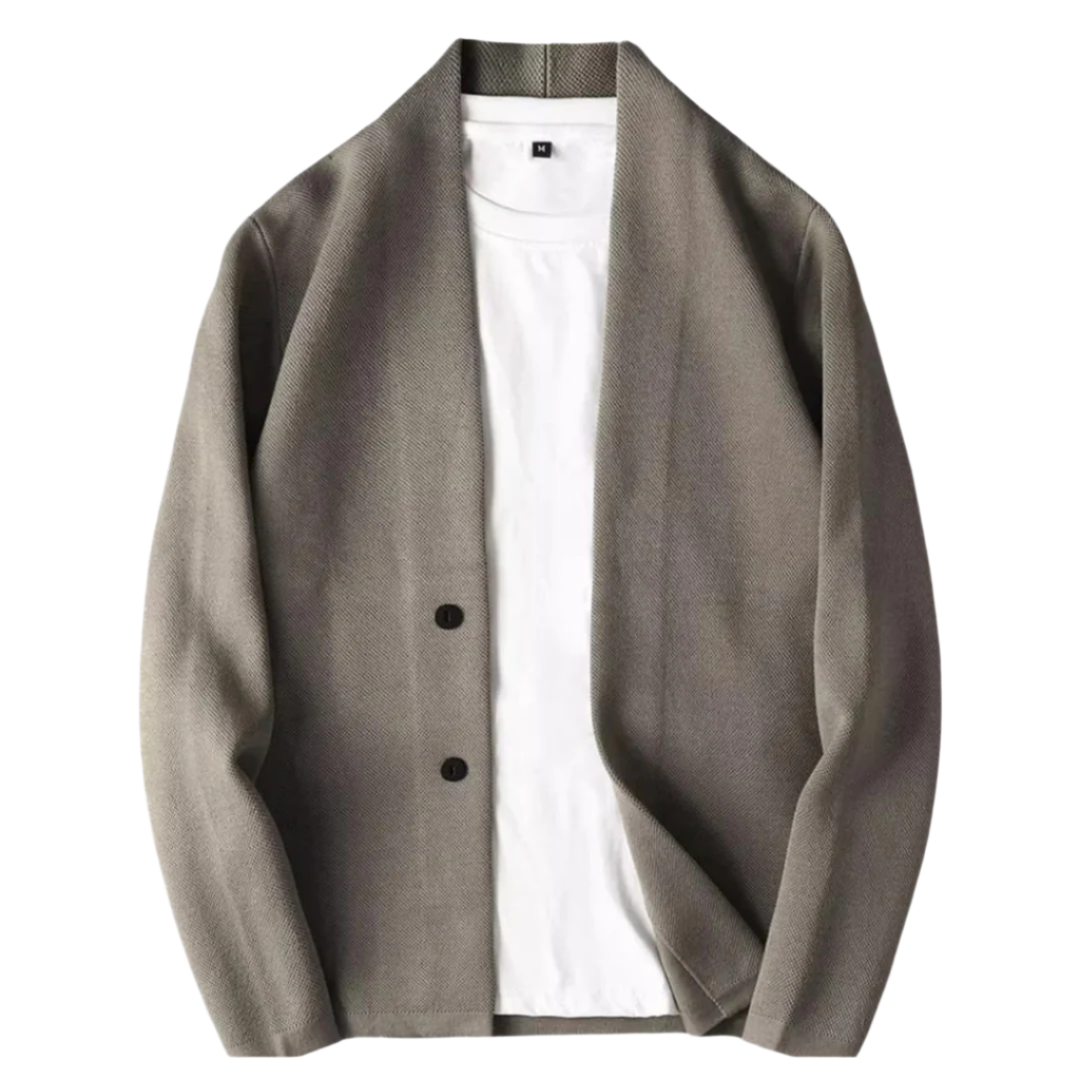 Men's Open Front Cardigan Sweater - Vonnera