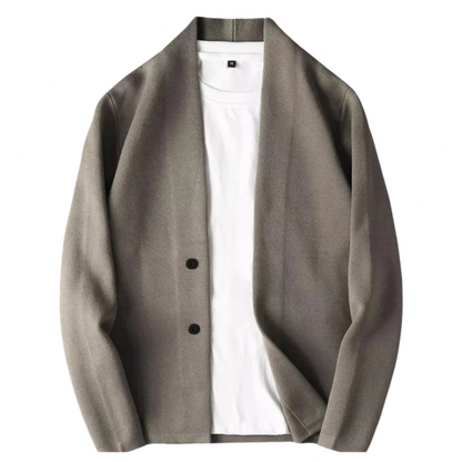 Men's Open Front Cardigan Sweater - Vonnera