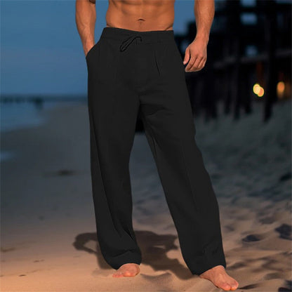 Image of Rudy | Men's Wide Leg Drawstring Chino Trousers