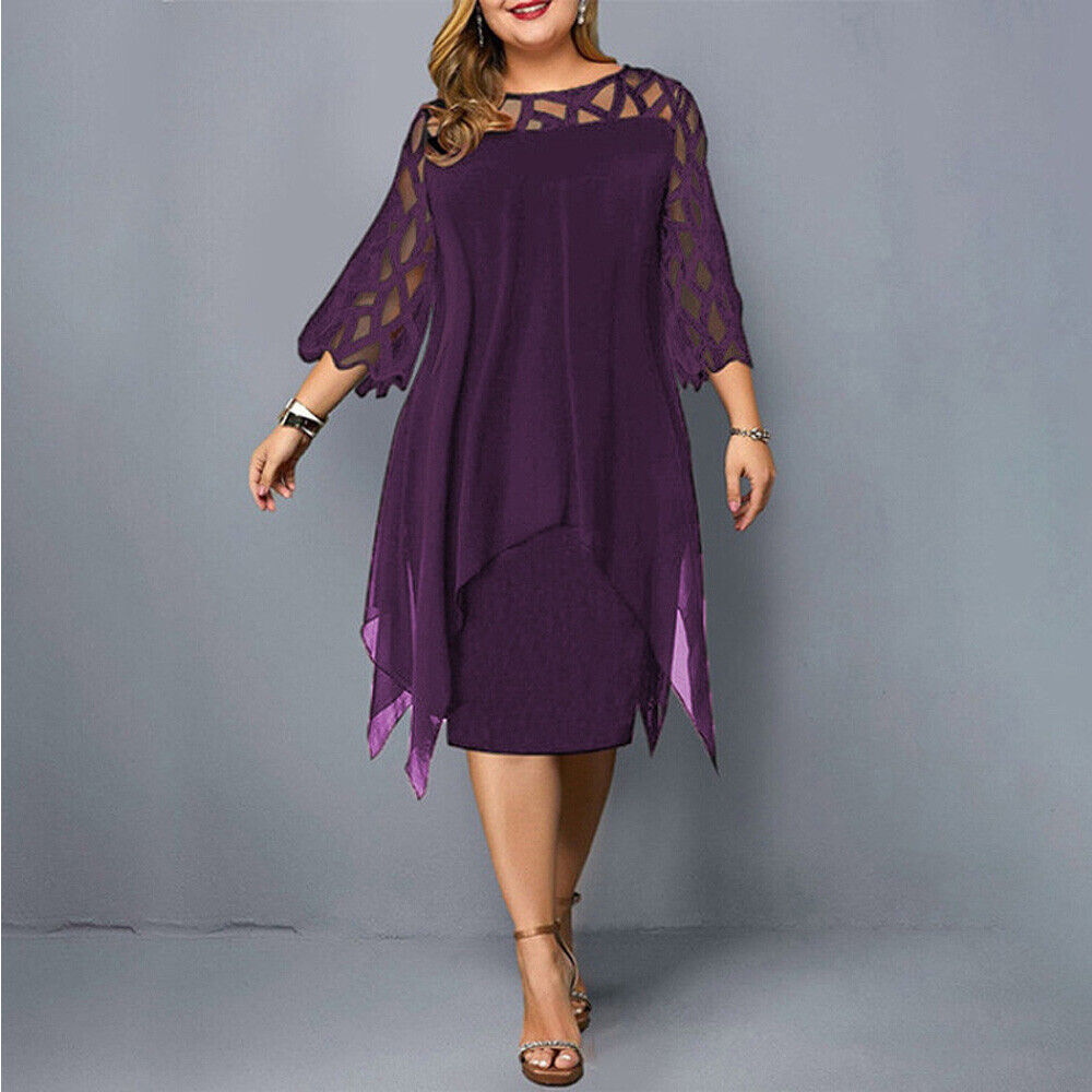 Isabella Women's Plus Size Midi Dress