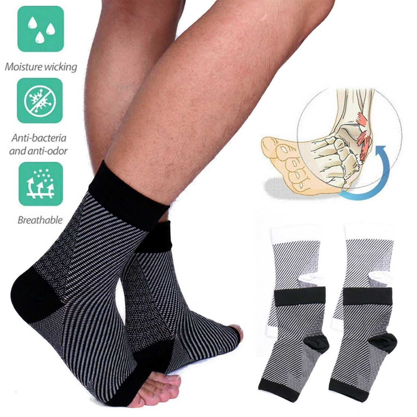 Vonnera Compression Ankle Socks Pain Relief