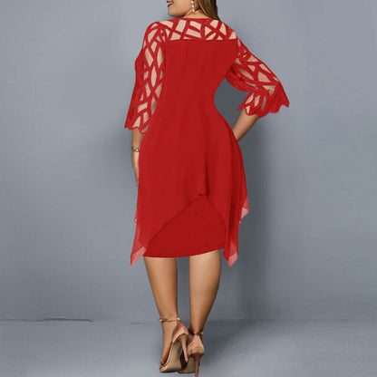 Isabella Women's Plus Size Midi Dress