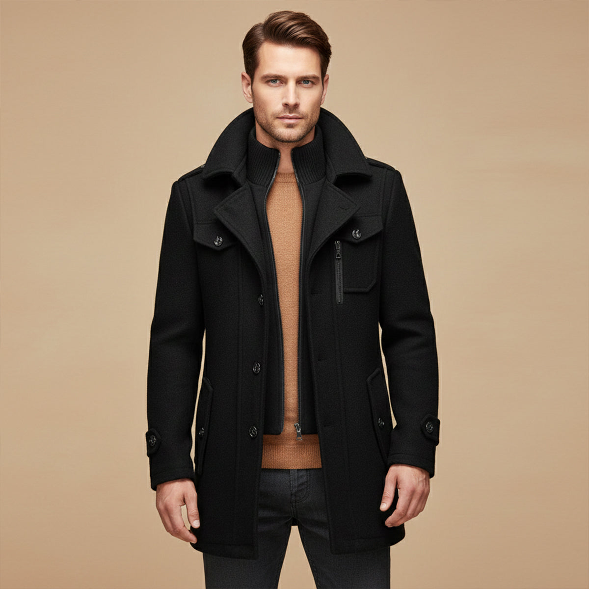 Isernia Men's Smart Winter Zip Jacket