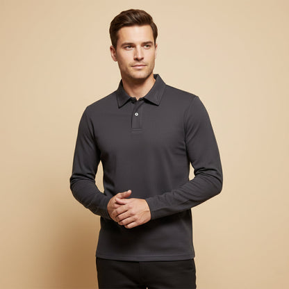 Men's Cotton Long Sleeve Modern Shirt