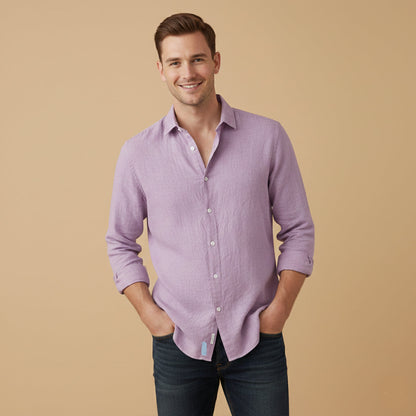 Men's Cotton Linen Casual Shirt