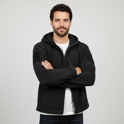 Moray Men's Fleece Hooded Tactical Jacket