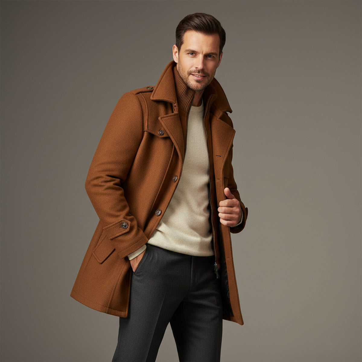 Isernia Men's Smart Winter Zip Jacket
