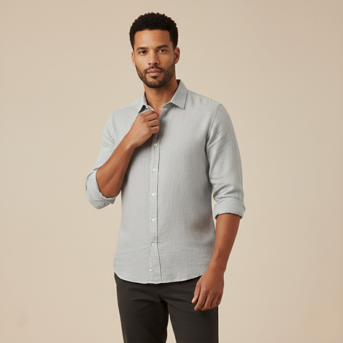 Men's Soft Cotton Linen Summer Shirt